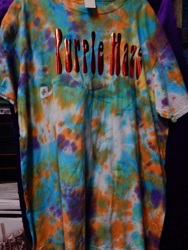 2XL Purple Haze Tie-Dye Shirt