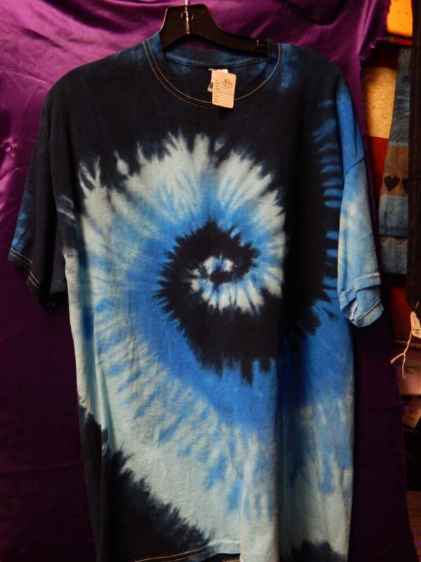 XL Blue Tie-Dye T-Shirt