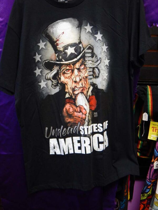 Zombie Uncle Sam T-Shirt