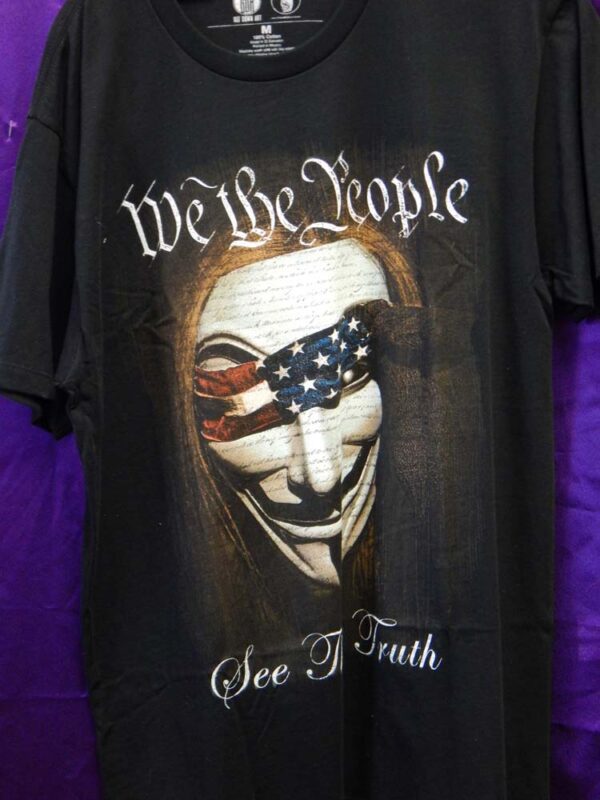 Medium We The People Anonymous T-Shirt