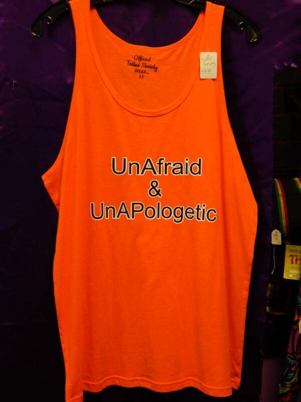 Medium Unapologetic & Unafraid Tank Top