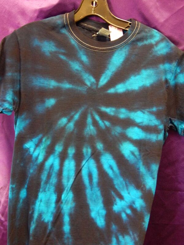 Small Blue Tie-Dye Shirt - Image 3