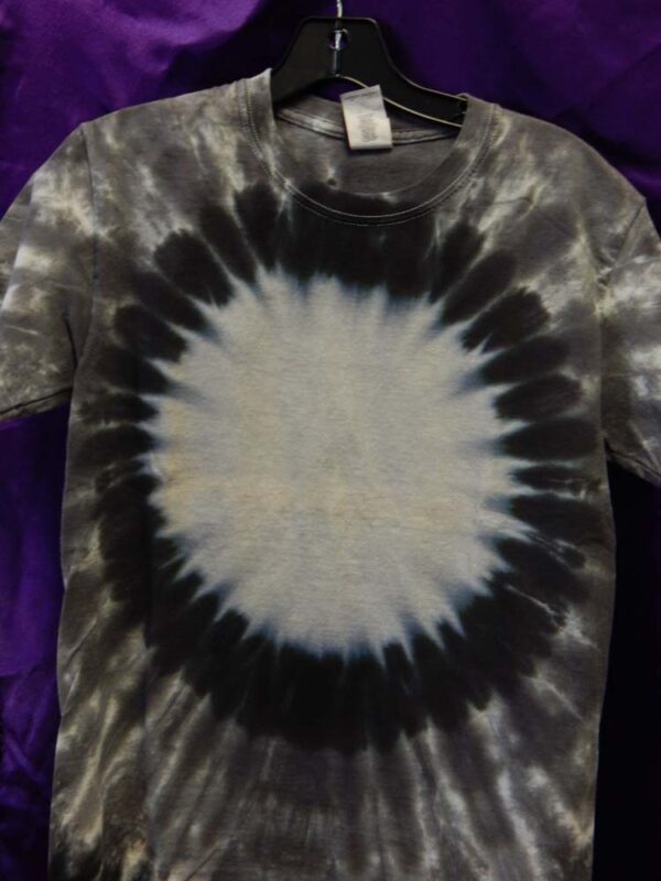 Small Grey Spiral Tie Dye T-Shirt